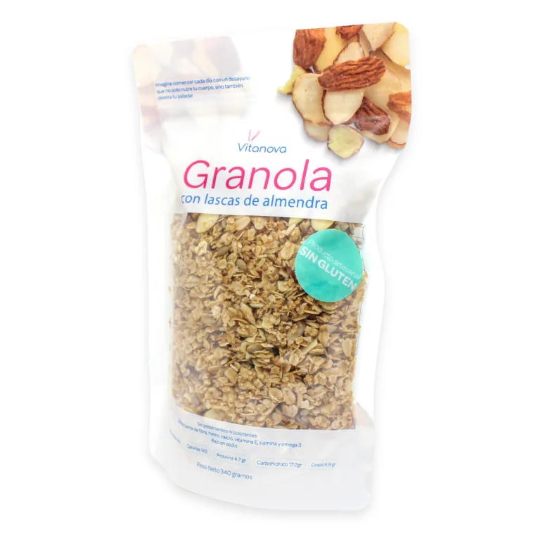 Granola con Lascas de Almendra
