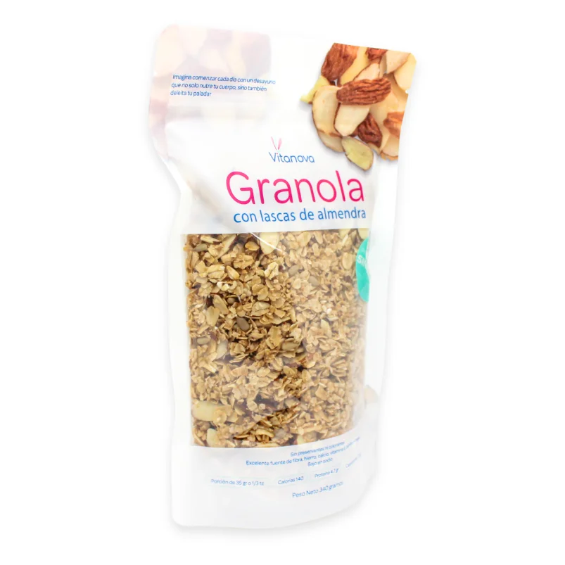 Granola con Lascas de Almendra