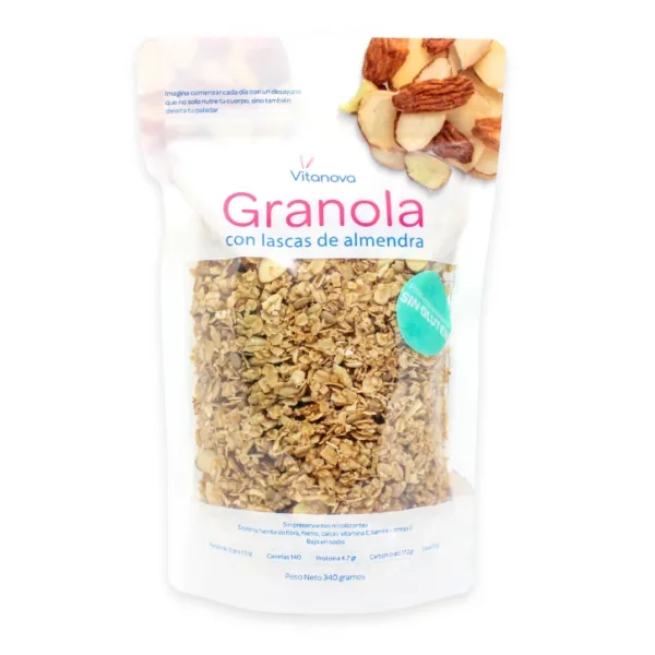 Granola con Lascas de Almendra