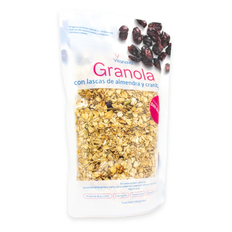 Granola con Almendra y Arándanos