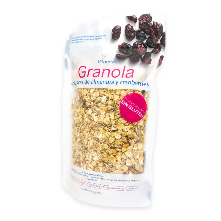 Granola con Almendra y Arándanos