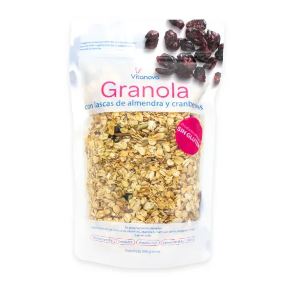 Granola con Almendra y Arándanos