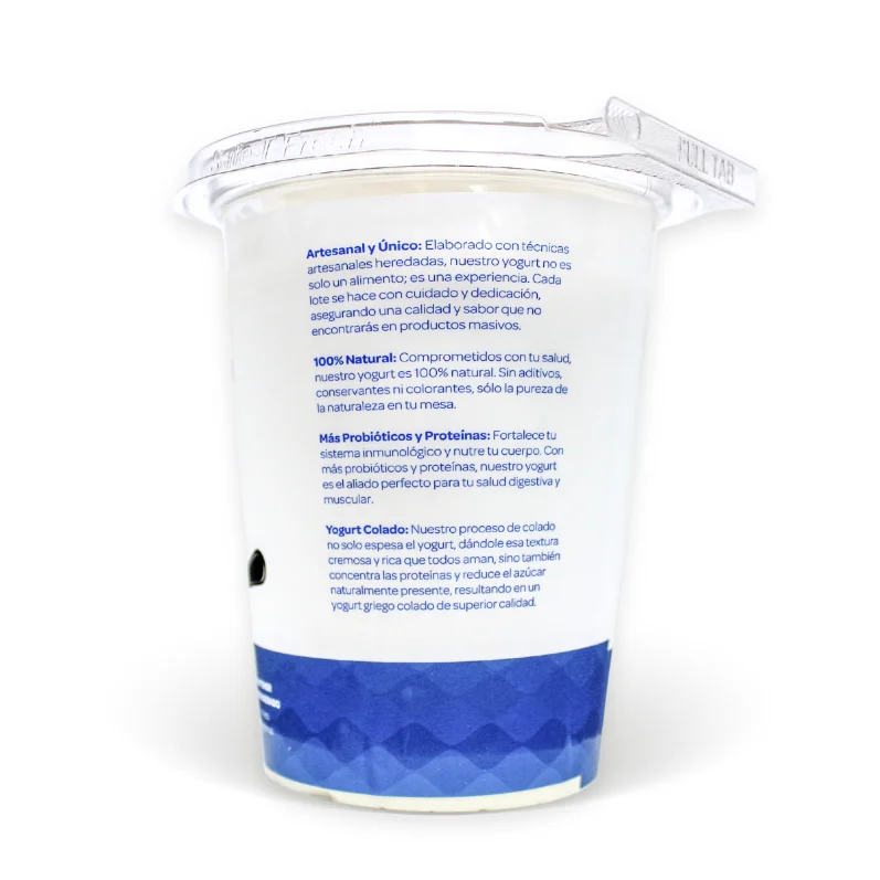 Yogurt Griego Colado