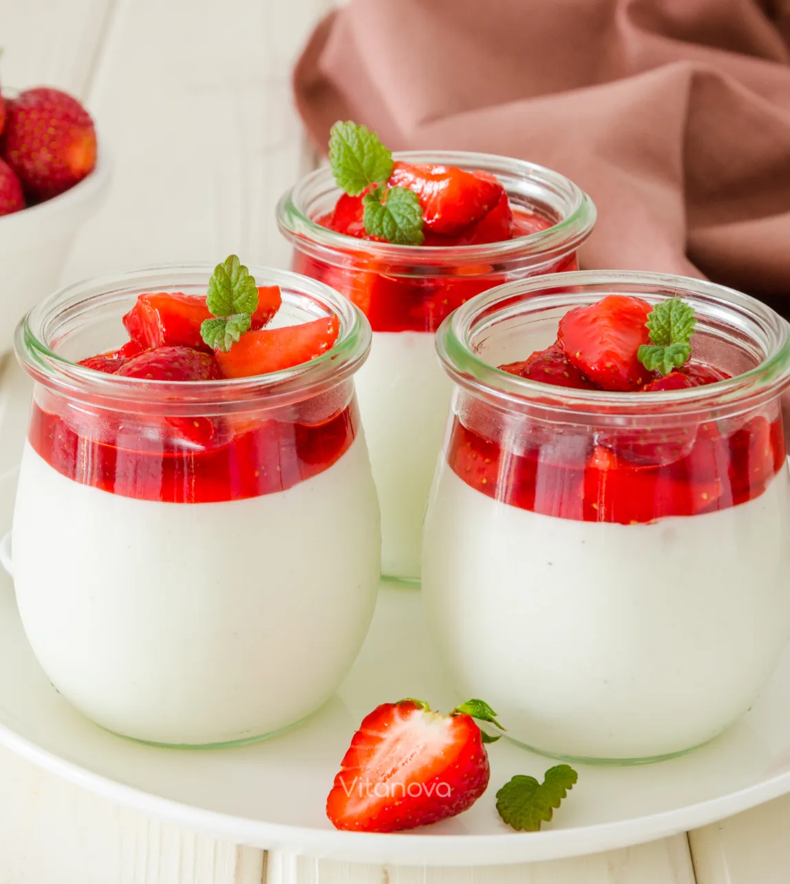 Gelatina de Yogurt